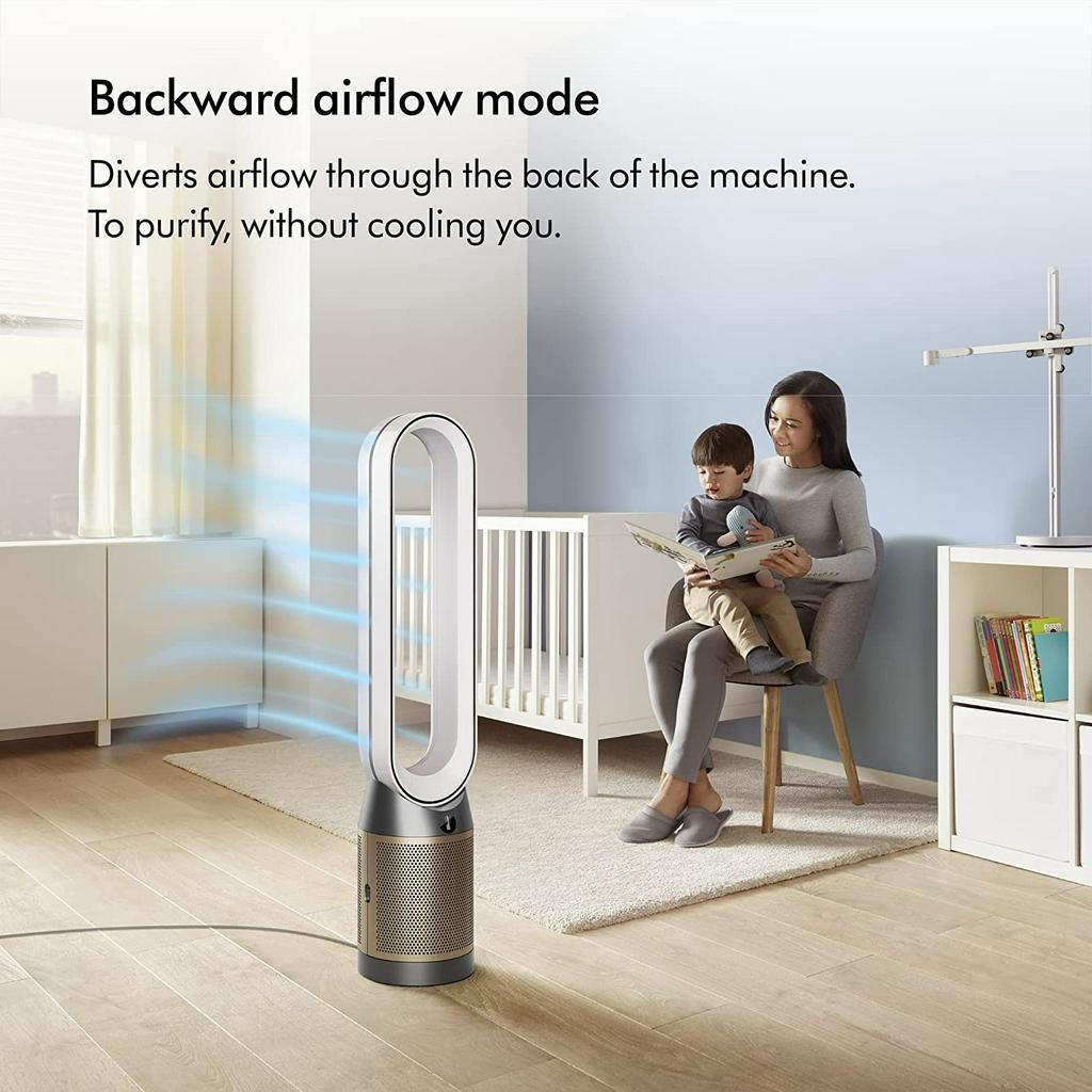 Máy Lọc Không Khí Dyson Purifier Cool Formaldehyde TP09 White/Gold