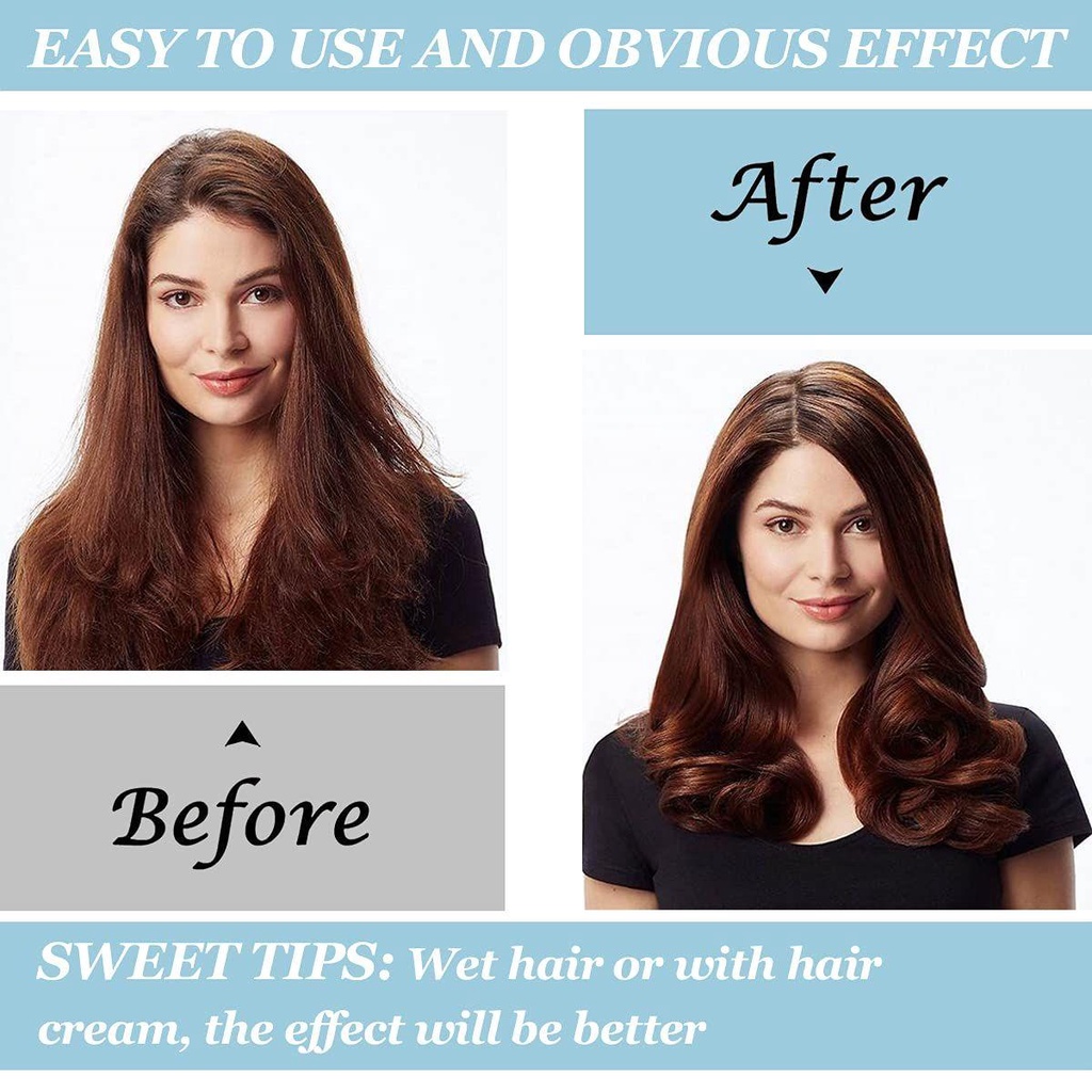 Máy Uốn Tóc Mềm Mại Tạo Kiểu Tóc Xoăn Không Dùng Nhiệt