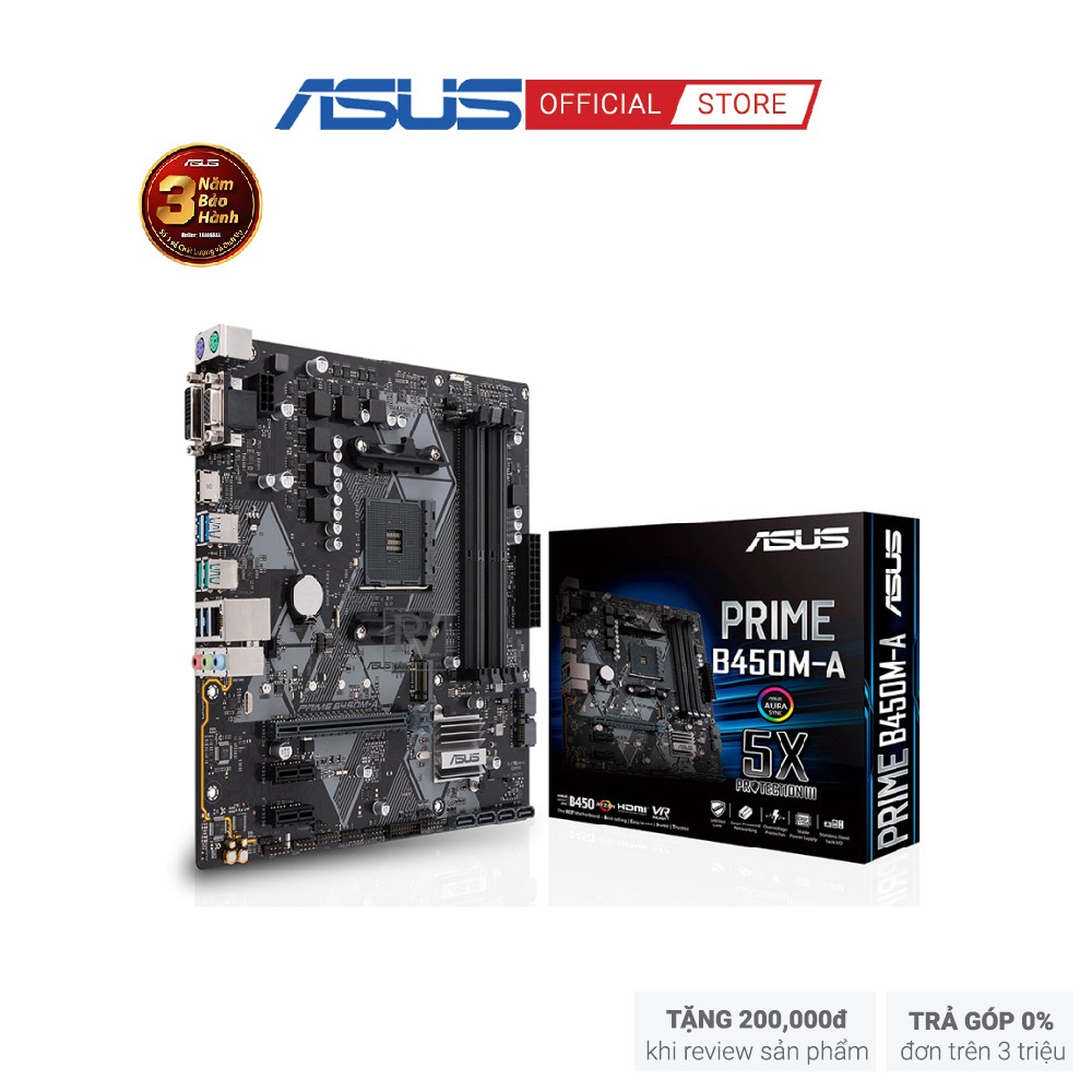 Mainboard ASUS PRIME B450M-A