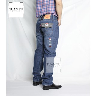 Quần Jeans Levis 501 form suông