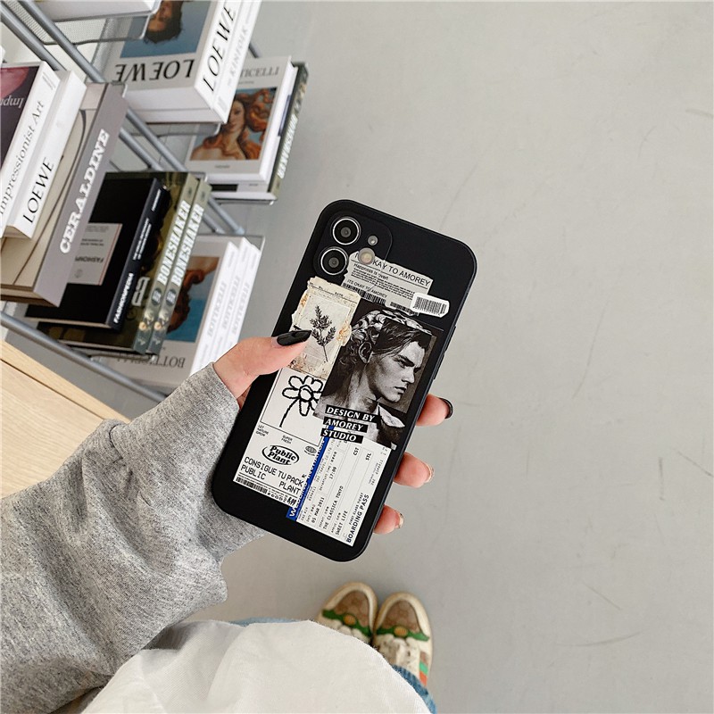 Ốp Điện Thoại TPU Mềm Chống Rơi Bảo Vệ Camera Cho IPhone 14 Pro max 14 Plus 13 12 Pro max 11 Pro max x xs max xr 7 8 Plus