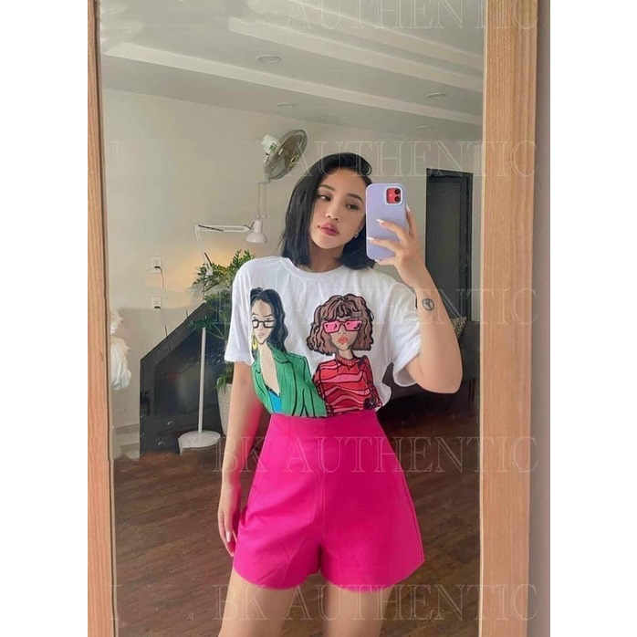 MS490 Áo phông nữ cổ tròn cô gái cá tính