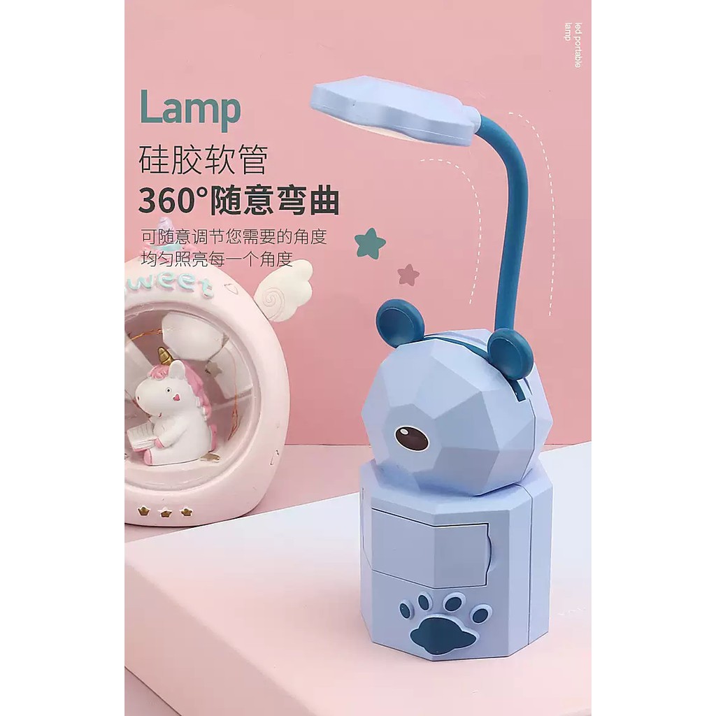 PVN26615 Đèn bàn tích điện hình thú đáng yêu T2 .