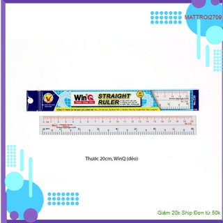[Giá Hủy Diệt] Thước dẻo 20cm WinQ