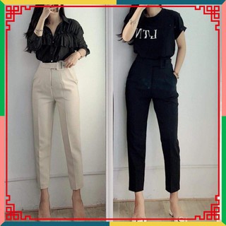 Quần Baggy đai khóa vuông mẫu mới