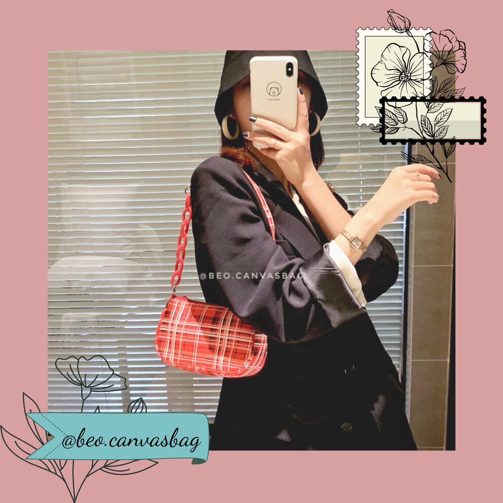 túi caro phối khoen