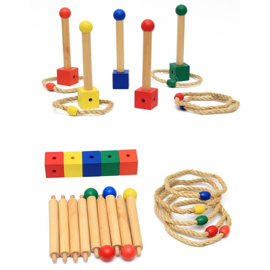 Ném vòng - giáo cụ Montessori (Throw ring)