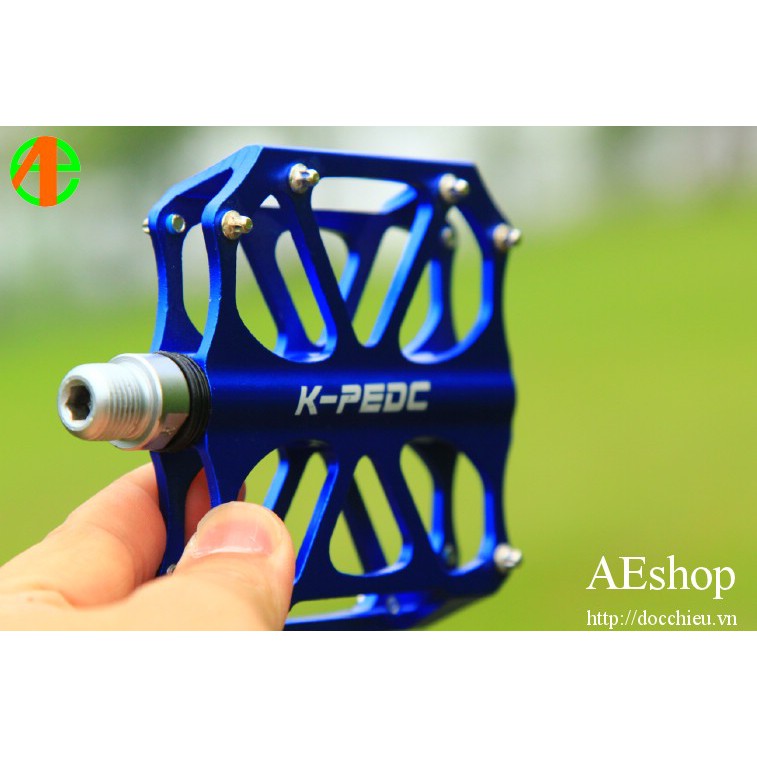 pê đan xe đạp thể thao hợp kim nhôm siêu nhẹ 704 K-PEDC
