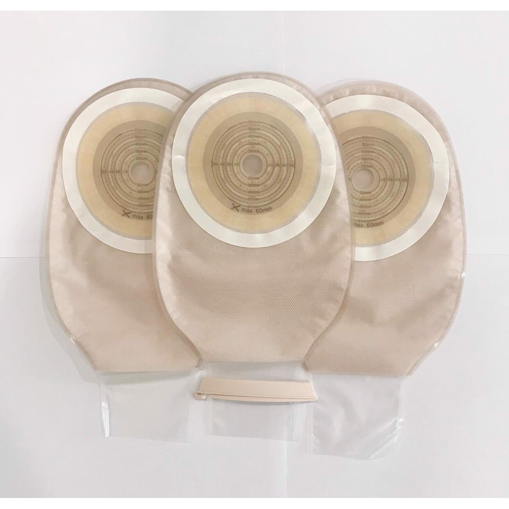 Túi hậu môn nhân tạo 1023TPF 2 viền dính