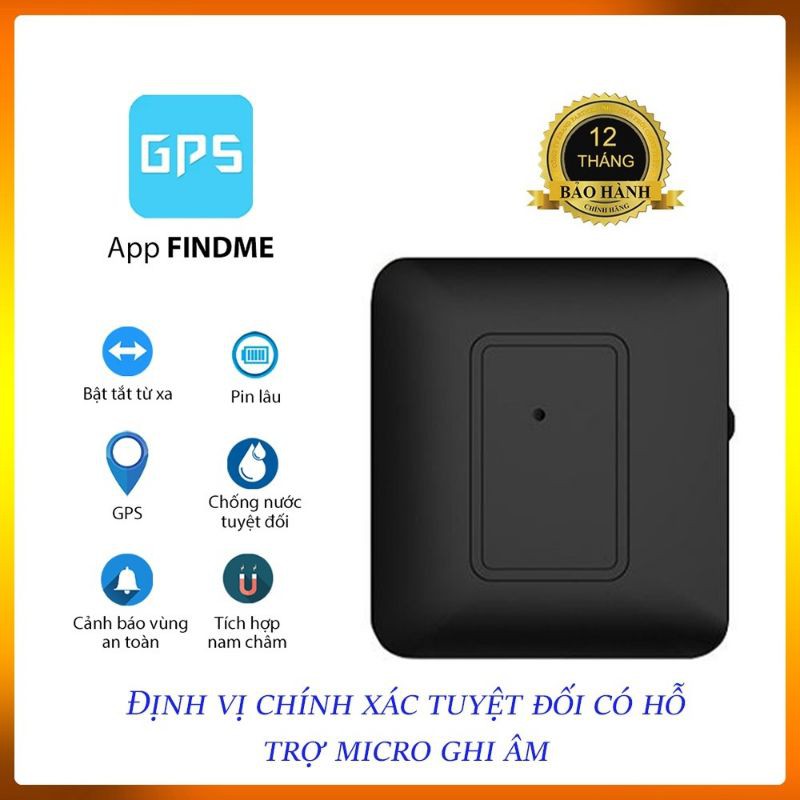 Máy Định Vị N19 S.2021 - thiết bị định vị gps chuẩn xác nhất hiện nay, pin 10 ngày, quản lý app ứng dụng mới FINDME