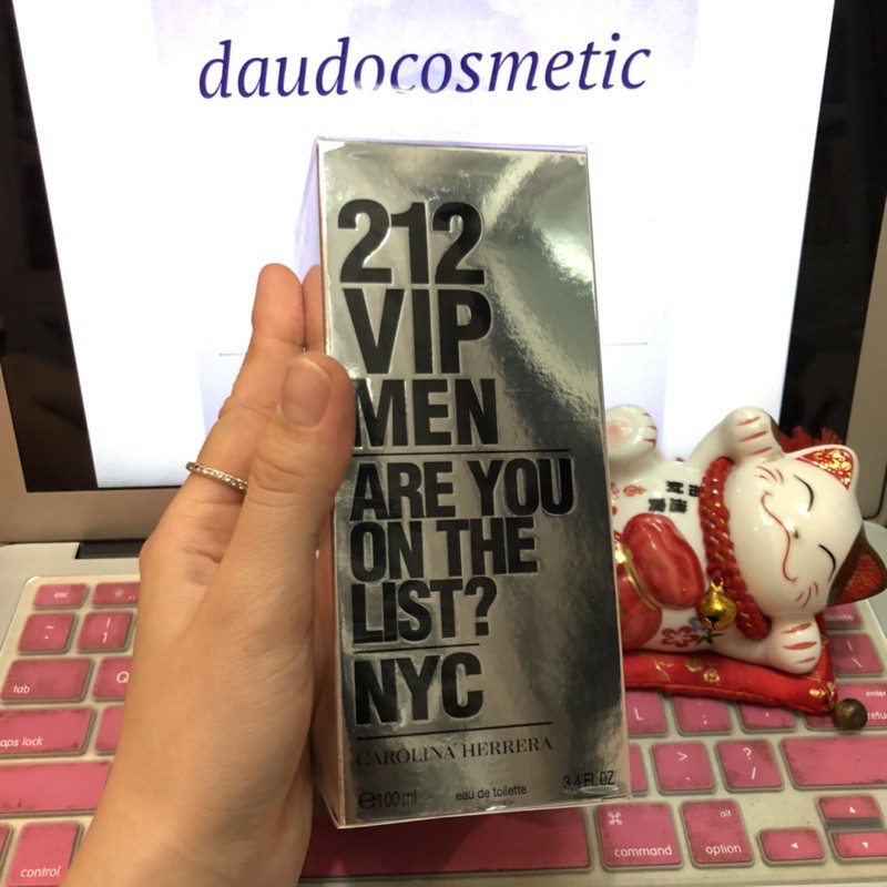 [ fullsize ] Nước hoa Carolina 212 VIP Men EDT 100ml