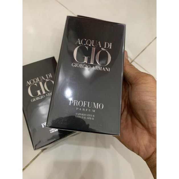 Nước hoa acqua di gio profumo parfum 100ml (giò đen) full seal