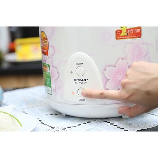 [HỎA TỐC] Nồi cơm điện Sharp KS-N192ETV SP - Dung tích 1.8 Lít - Hàng chính hãng