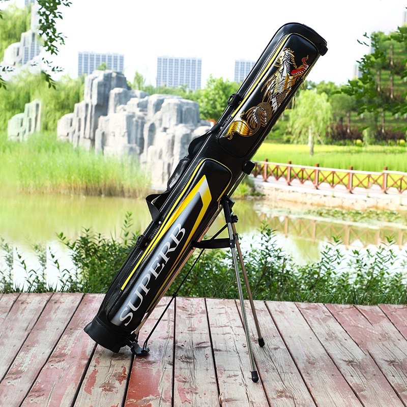 Bao cứng đựng cần SUPER siêu chất 1m25 có chân chống