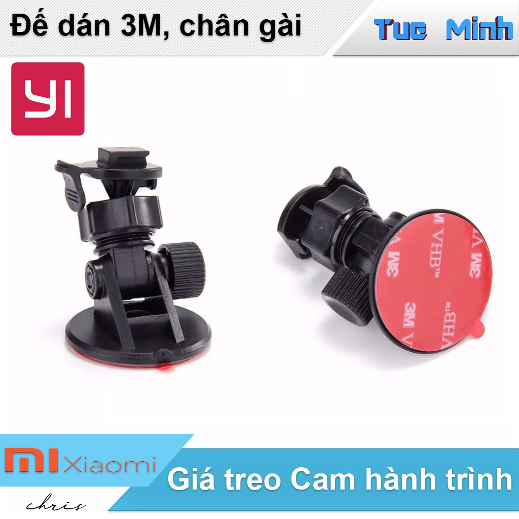 Giá treo Camera hành trình YI Smart Dashcam chân gài, đế dính 3M