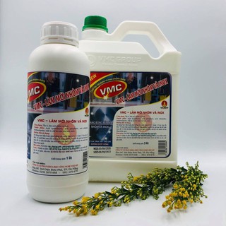 Chất tẩy rửa làm mới nhôm và inox chai 1 lít