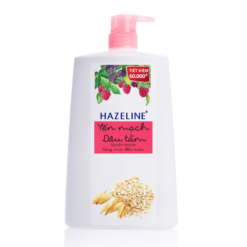 Sữa tắm dưỡng da Hazeline 1,2Kg (Chai)