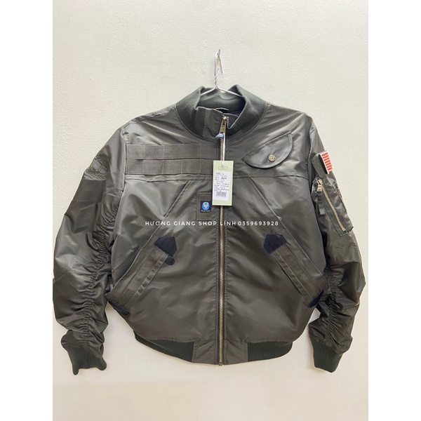 Áo khoác Pilot màu xanh lính USA thời trang