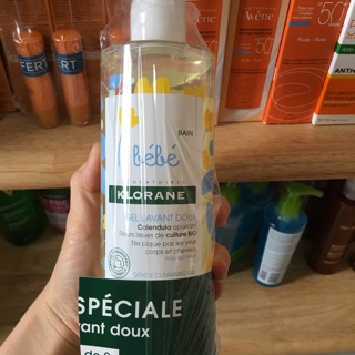 Tắm gội bé Klorane