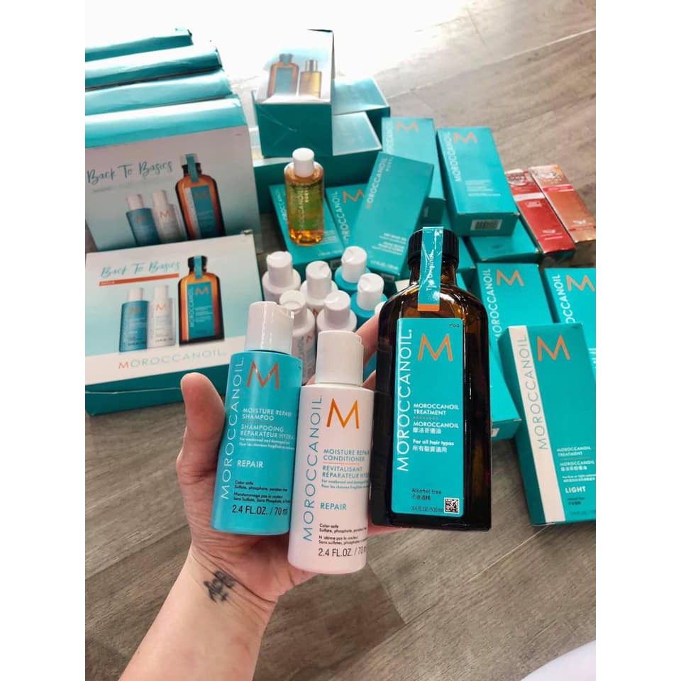 [ Moroccanoil Chính Hãng ] Dầu Dưỡng Tóc Moroccanol Treatment Light 25 - 100 - 125 - 200ml Cchính Hãng