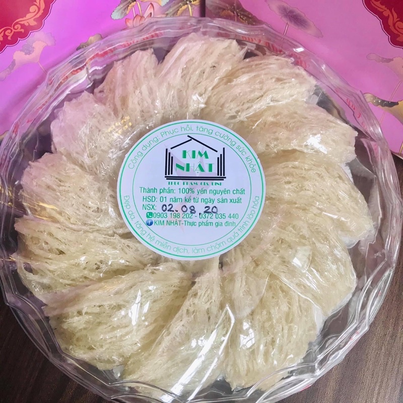 [YẾN SÀO KIM NHẬT] Yến tinh chế nguyên chất 100% thiên nhiên từ trại yến nhà nuôi