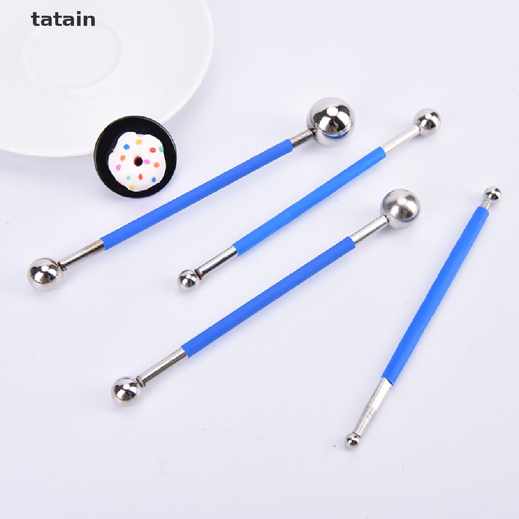 [TAT] 4pcs/set Quilling Paper Ball Impression Pen Specialty Tool DIY Handmade Tool CVX