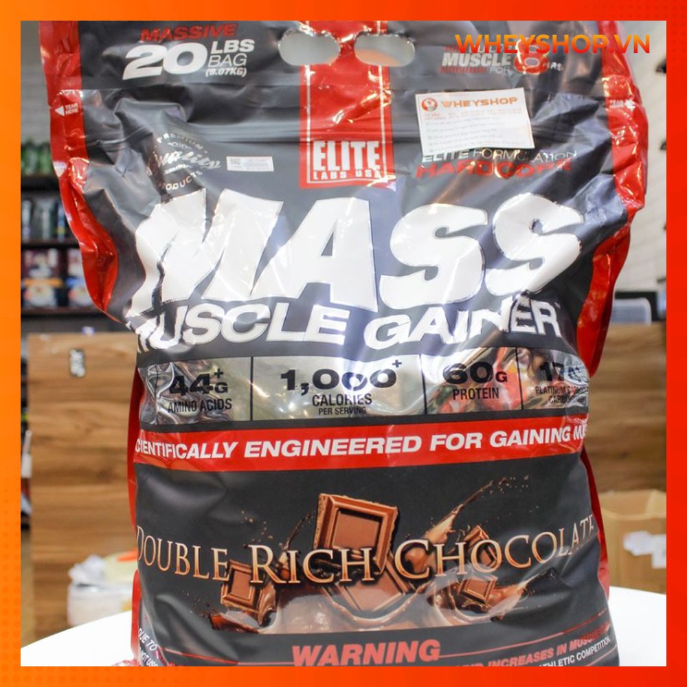 Sữa Tăng Cân Elite Labs Mass Muscle Gainer ( 5-10-20lbs ) - Tăng Cân Tăng Cơ Nạc Hiệu Quả | BigBuy360 - bigbuy360.vn