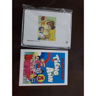 Bộ thẻ flashcard 5 bgd khổ a5 2 mặt nc28-1