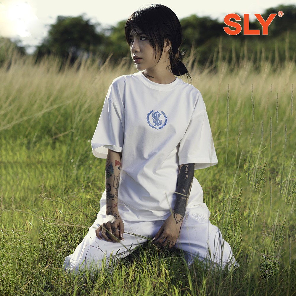 [Mã INCU50 giảm 50K đơn 250K] Áo thun SLY Poppy Fire màu trắng | BigBuy360 - bigbuy360.vn