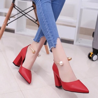 Guốc nữ quai ngọc Order (kèm ảnh thật)