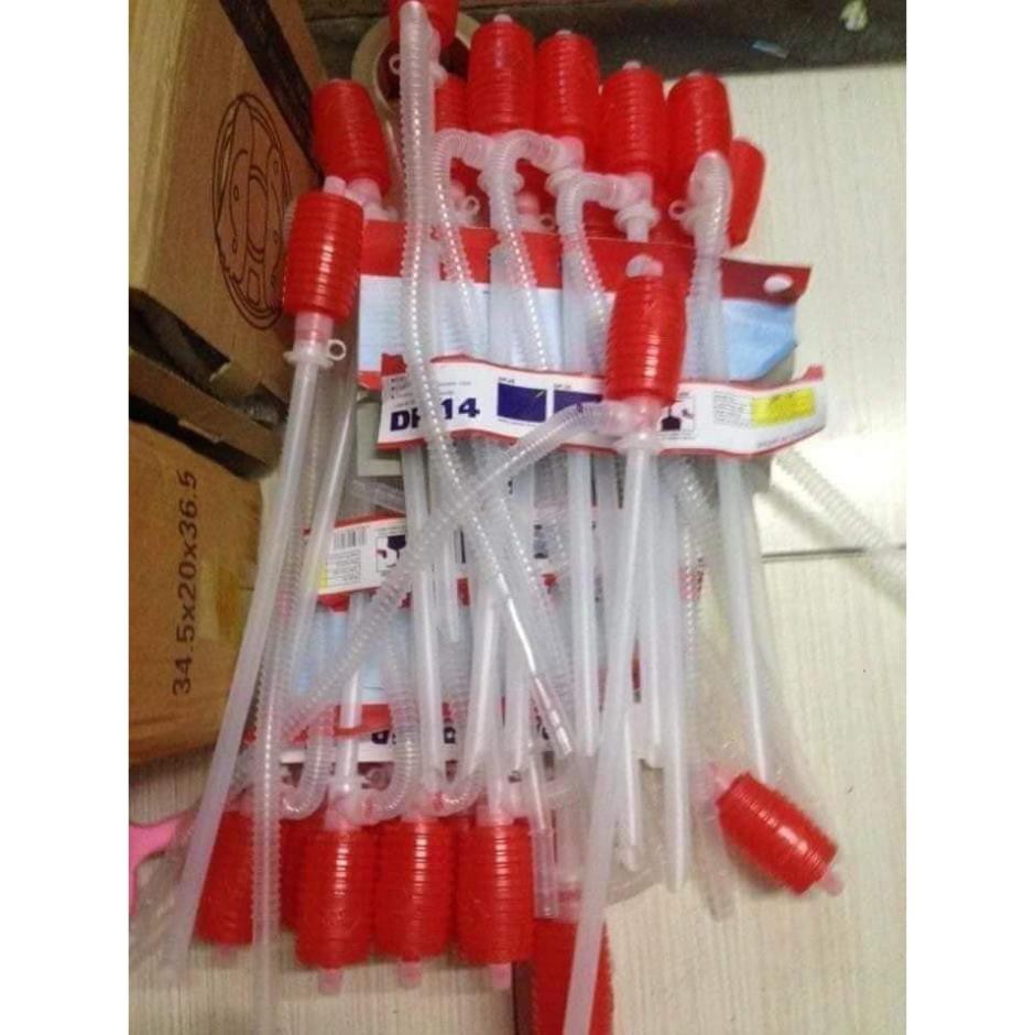 [KHO SỈ] Dụng cụ hút xăng, bơm rượu cầm tay , dụng cụ bơm hút chất lỏng cầm tay đỏ