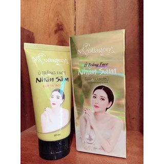 Ủ trắng da mặt nhân sâm N'Collagen - 80ml