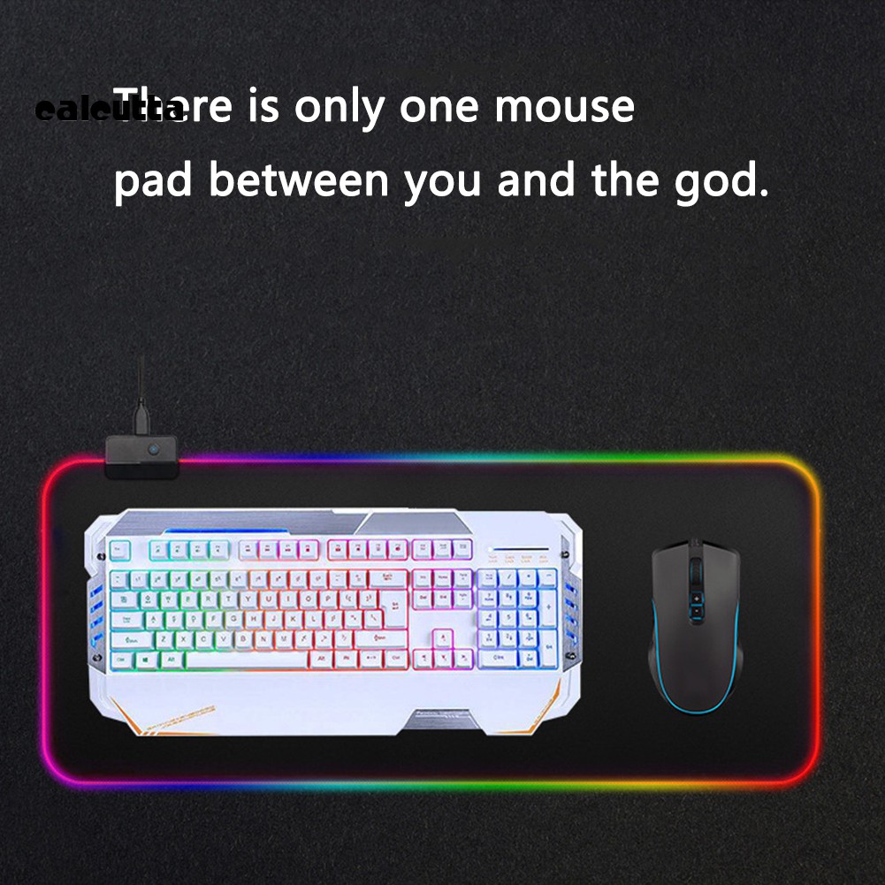 Miếng Lót Chuột Chơi Game Có Đèn Led Rgb