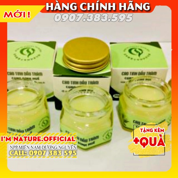 Cao Tràm Đuổi Muỗi - Giảm Sưng Vết Muỗi Đốt Tinh Dầu Tràm Cung Đình Huế 20gr - An Toàn Cho Bé 6 Tháng