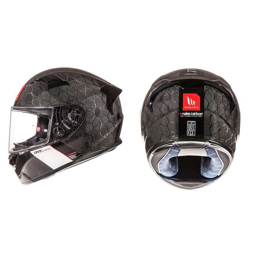 MŨ BẢO HIỂM MT SNAKE CARBON BẢO HỘ CHO NGƯỜI ĐI XE MÁY