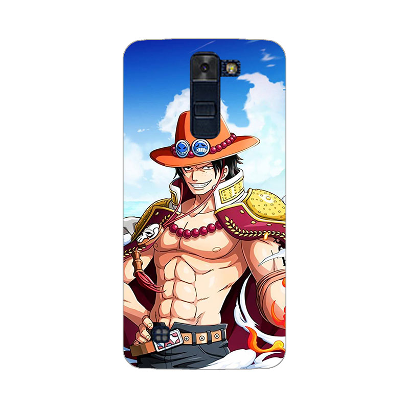 Fashion One Piece Cartoon Case For LG K10 Lte K 10 2016 K420N M2 K410 K430DS F670 Dual Cover Luffy Roronoa Zoro Soft Shell