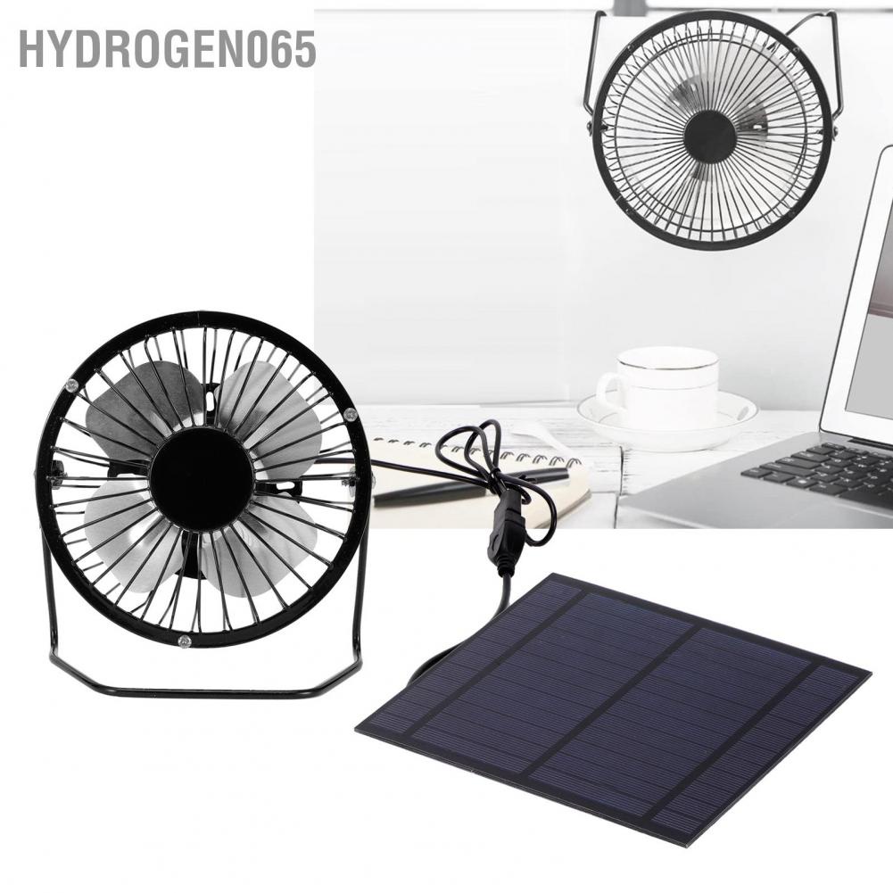Bảng pin mặt trời với quạt làm mát 5W mini quang điện áp cho nhà kính