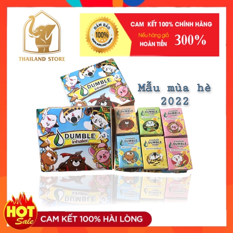 Ống hít thông mũi 2 đầu Thai Herb Double Inhaler