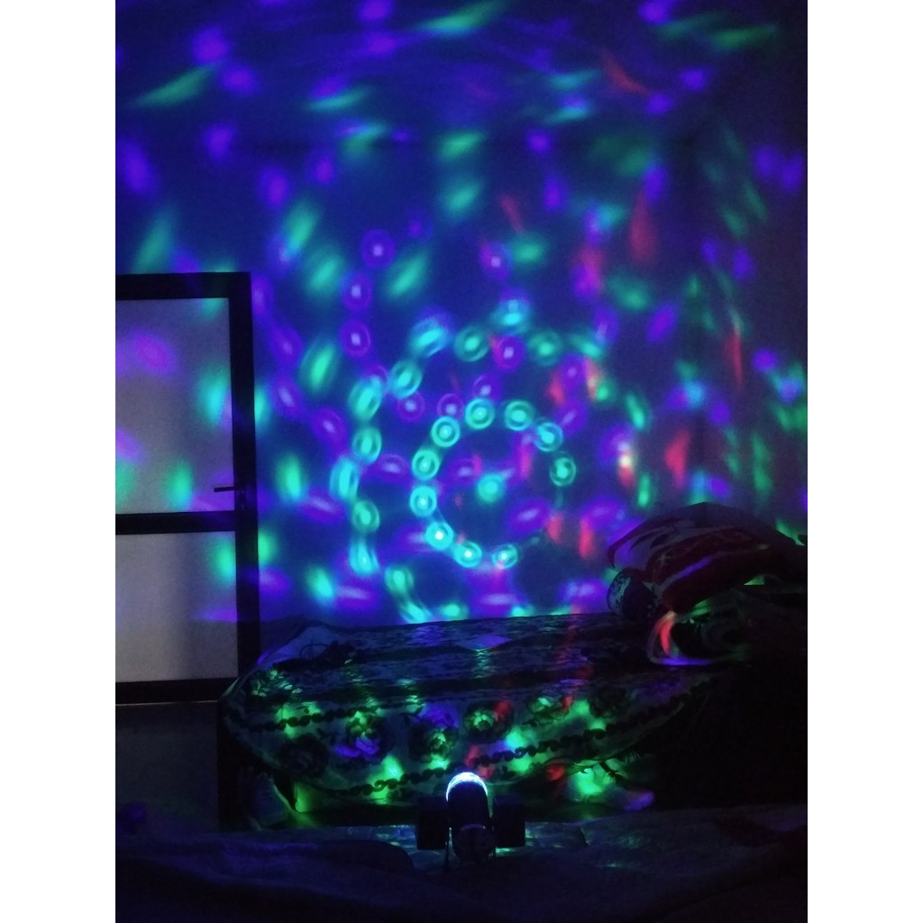 Đèn sân khấu loa đôi tự động nháy theo nhạc SIÊU ĐẸP - SIÊU HOT