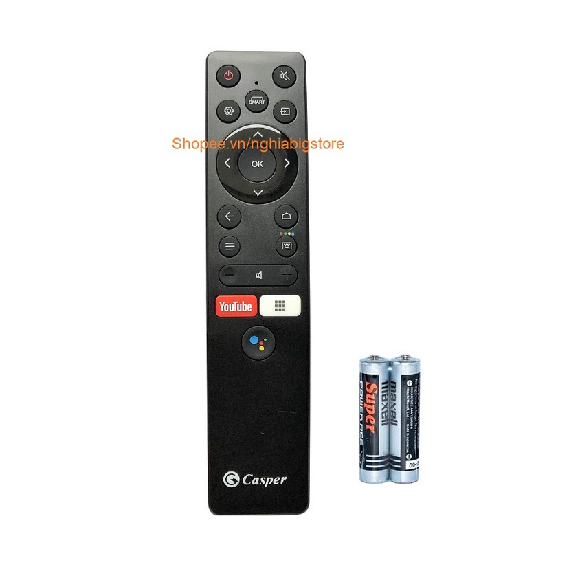 Remote Điều Khiển Tivi Casper Giọng Nói, Smart TV Voice Control