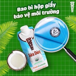 NƯỚC DỪA  -SỮA DỪA Organic Vietcoco 500ml