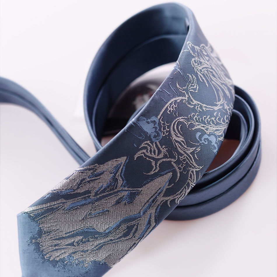 Yulong Cà Vạt JK Đồng Phục Núi Tuyết Làm Bằng Tay Phong Cách Nhật Bản Cho Nam DK Jacquard Chính Hãng