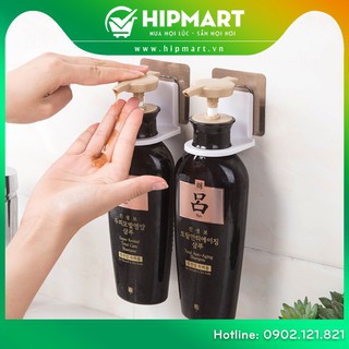 [RẺ VÔ ĐỊCH]Móc Treo Cổ Chai Dầu Gội, Sữa Tắm Dán Tường Siêu Chắc
