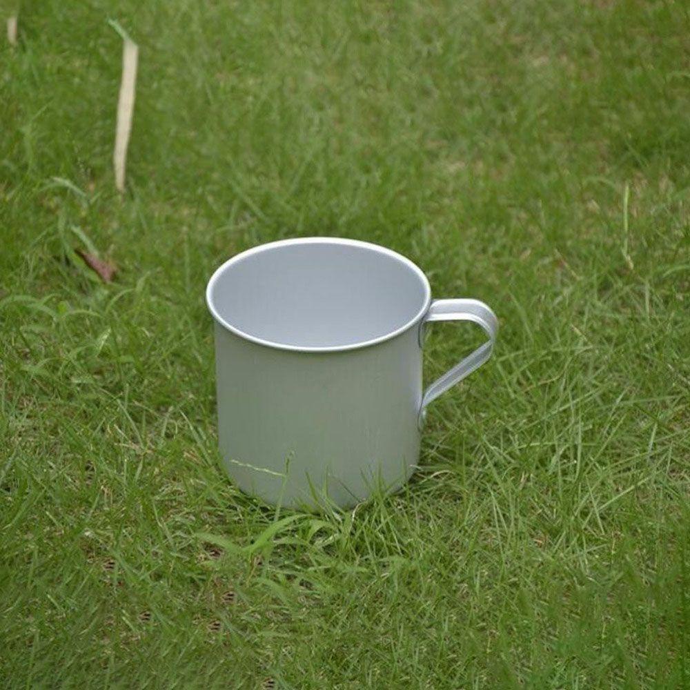 Cốc Uống Nước Bằng Nhôm Chống Bỏng Tiện Dụng Mang Theo Du Lịch Cắm Trại