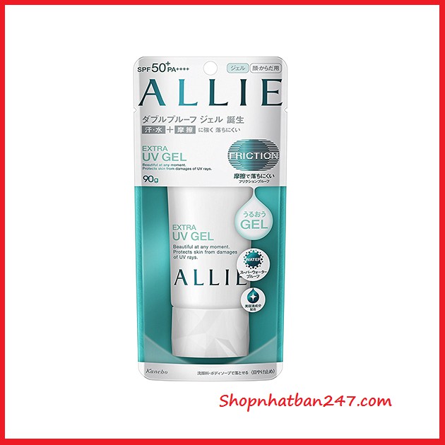 Kem chống nắng Allie Kanebo Extra UV Gel SPF50+/PA++++ 90g - 100% Authentic