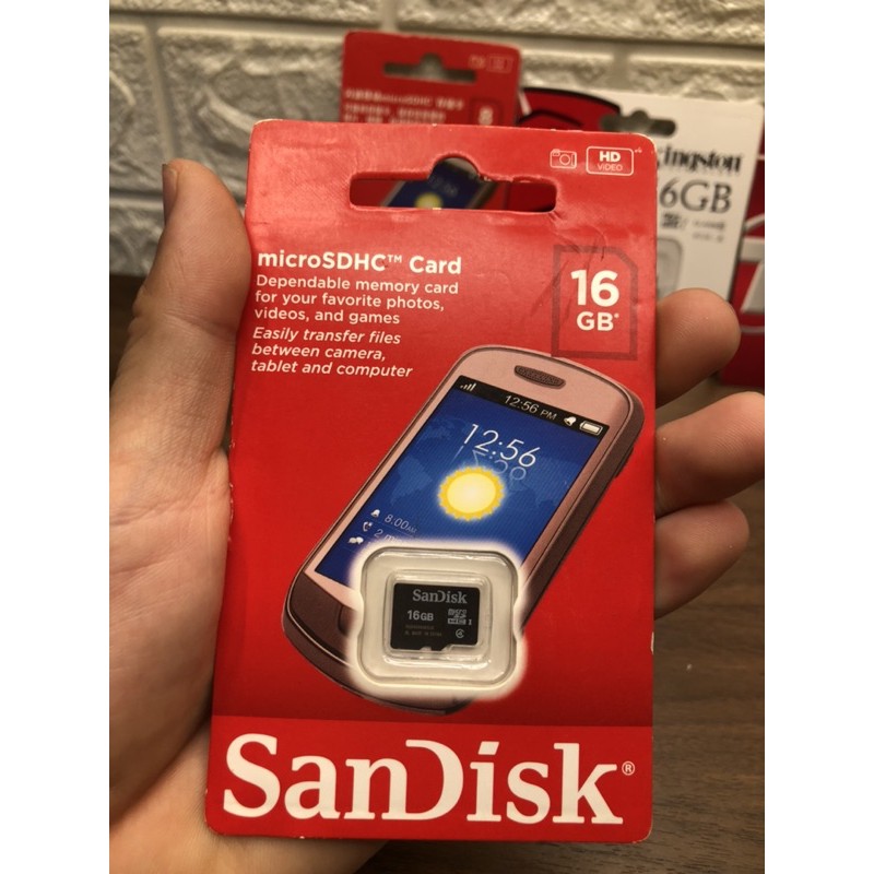 [Xả kho] Thẻ nhớ 8GB, 16GB Sandisk class 4, Micro SD 16gb Transcend Premium | BigBuy360 - bigbuy360.vn
