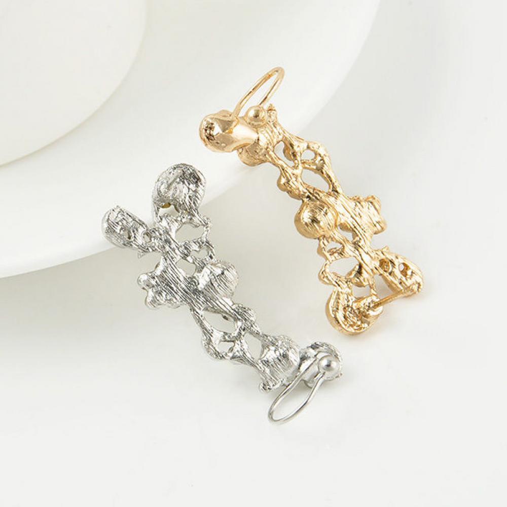 ORIENTLII 1 Bông Tai Hình Hoa Nạm Đá