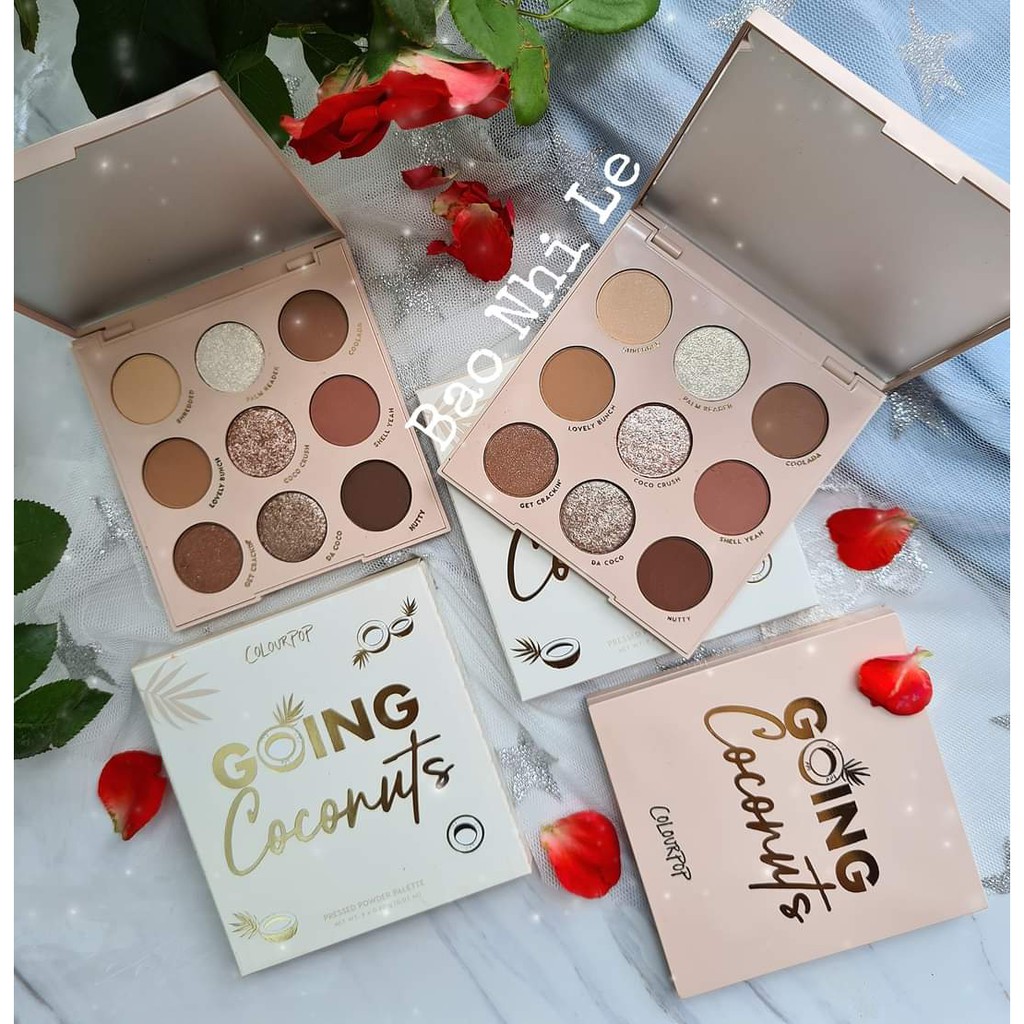 [CÓ SẴN-XEM LƯU Ý] Bảng phấn mắt Colourpop 9ô (Main Squeeze, Strawberry, Orange, Baby Got Peach, Honey, Lilac...)