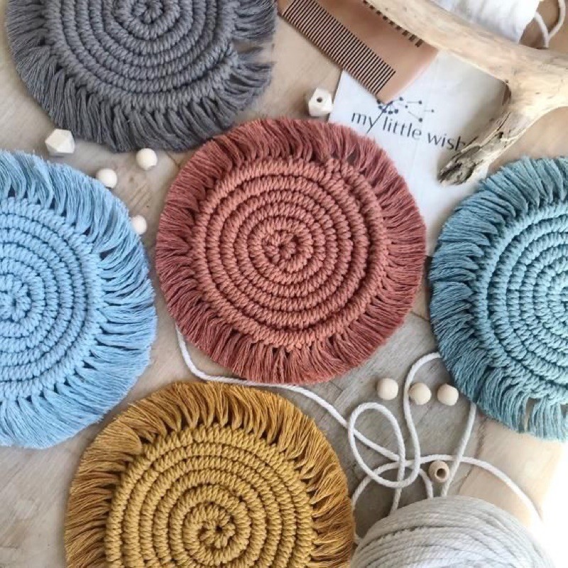 [MACRAME] Lót ly, lót nồi | BigBuy360 - bigbuy360.vn