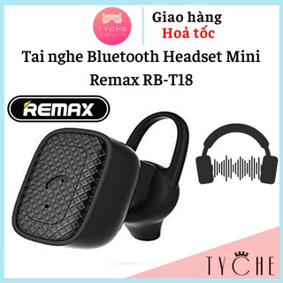 Tai nghe Bluetooth Headset Mini Remax RB-T18 - Chính hãng - Nhỏ gọn - Pin Trâu